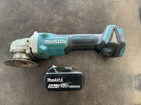 XAG25 MAKITA Cordless Brushless Angle Grinder