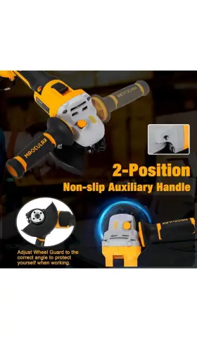 LY-A1620 MAXCULAR Cordless Angle Grinder Batteries Tool Rpm #3 LY-A1620 MAXCULAR Cordless Angle Grinder Batteries Tool Rpm #3