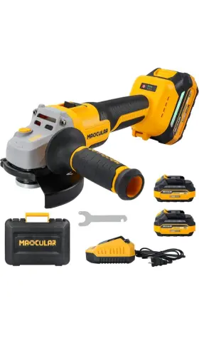 LY-A1620 MAXCULAR Cordless Angle Grinder Batteries Tool Rpm LY-A1620 MAXCULAR Cordless Angle Grinder Batteries Tool Rpm