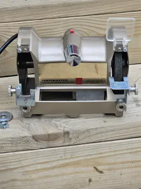 Mcgraw Edison 5575 Vintage Toastmaster Bench Grinder De Luxe 5 Inch Electric Lighted Tool Tested