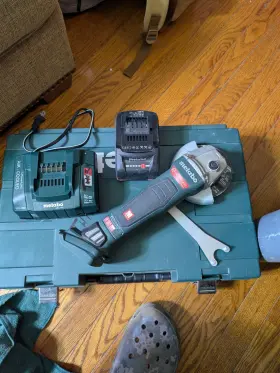 613074620 METABO Wpb Ltx Cordless Angle Grinder Kit
