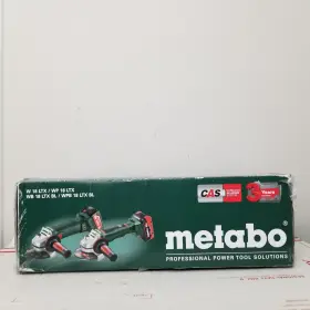 613076860 METABO Wpb Ltx Cordless Angle Grinder Tool Box 613076860 METABO Wpb Ltx Cordless Angle Grinder Tool Box
