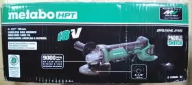 G18DBALQ4M METABO HPT Ion Cordless Angle Grinder