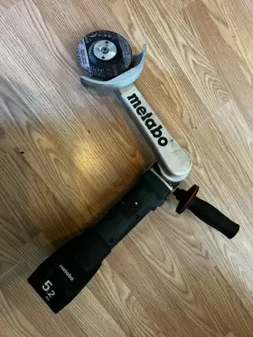 LTX-150 METABO Inox Cordless Fillet Weld Grinder Kns Kit #2