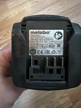 LTX-150 METABO Inox Cordless Fillet Weld Grinder Kns Kit #3