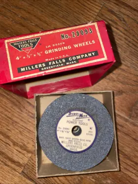 23093 MILLERS FALLS TOOLS DYNO MITE Grinding Wheels 23093 MILLERS FALLS TOOLS DYNO MITE Grinding Wheels