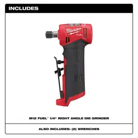 2485-80 MILWAUKEE Fuel Right Angle Die Grinder Recon Tool #2
