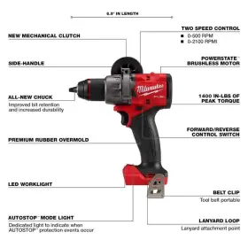 2880-22-2904-20 MILWAUKEE Fuel Lithium Ion Brushless Cordless #3 2880-22-2904-20 MILWAUKEE Fuel Lithium Ion Brushless Cordless #3
