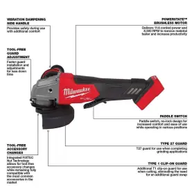 2880-80 MILWAUKEE Fuel Grinder Paddle Switch Lock #3