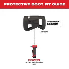 445006882831 MILWAUKEE Fuel Right Angle Die Grinder Boot
