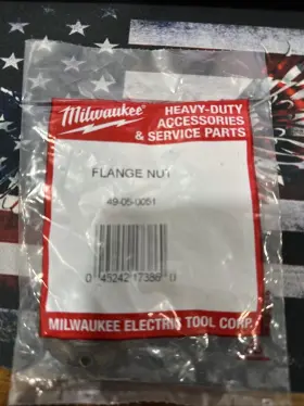 49-05-0051 MILWAUKEE Tool Flange Nut Set #3
