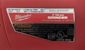 612431 MILWAUKEE Angle Grinder Trigger Grip #3 612431 MILWAUKEE Angle Grinder Trigger Grip #3