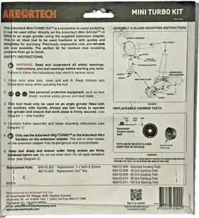313478320022 MINI Arbortech Turbo Fg Ideal Internal Profiles #2 313478320022 MINI Arbortech Turbo Fg Ideal Internal Profiles #2