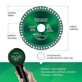 726084368767 MOPKIUTR Pack Indestructible Disc Angle Grinder #3
