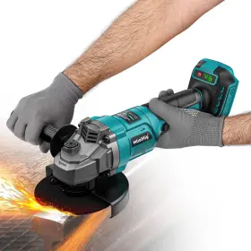 B0CXSLKH8Z MTIOLHIG Cordless Angle Grinder Makita Battery
