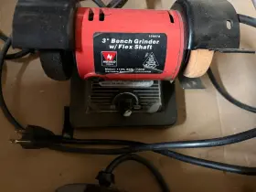 10207A NEIKO Mini Bench Grinder Polisher Flexible Shaft 10207A NEIKO Mini Bench Grinder Polisher Flexible Shaft