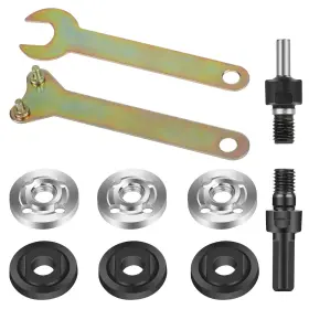 601549186394 NSIOUTLET Drill Angle Grinder Adapter Flange Nut