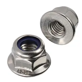 AFL-M6-25 OUSCHR Flanged Lock Nuts Flange Locknuts