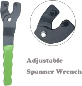 7PCS-YB OZMATIP Angle Grinder Flange Nut Spanner Wrench Rod #3