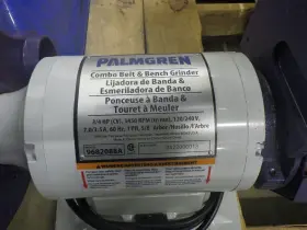 9682088A PALMGREN Bench Grinder Belt Sander #2