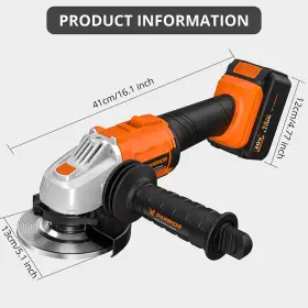 CAG12 PARRIOR Cordless Angle Grinder Battery Charger Grinding #3