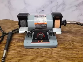 W50003 PERFORMANCE TOOL Mini Bench Grinder Polisher