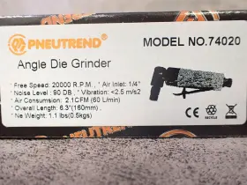 74020 PNEUTREND Angle Die Grinder #2