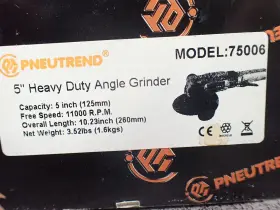 75006 PNEUTREND Angle Grinder #2 75006 PNEUTREND Angle Grinder #2