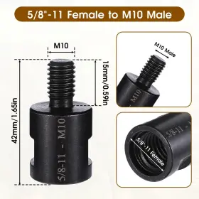 593263 PSYQTSUARY Angle Grinder Adapter Converter Femal #2 593263 PSYQTSUARY Angle Grinder Adapter Converter Femal #2