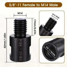 593263 PSYQTSUARY Angle Grinder Adapter Converter Femal #3 593263 PSYQTSUARY Angle Grinder Adapter Converter Femal #3