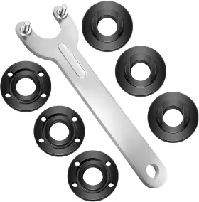 QY198407 QEKIZY Angle Grinder Nut Wrench Thread Flange Kit