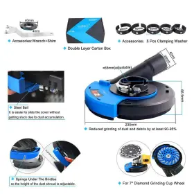 653846063557 RAIZIDOM Raizi Grinding Dust Shroud Angle Grind #2 653846063557 RAIZIDOM Raizi Grinding Dust Shroud Angle Grind #2