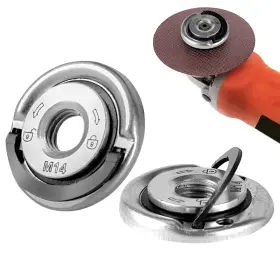 445005316399 RAPIDROO-SHOP Angle Grinder Release Locking Nut