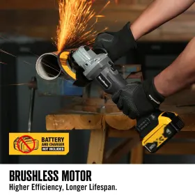 AGD115 RELIAROADS Brushless Angle Grinder Dewalt Battery #3 AGD115 RELIAROADS Brushless Angle Grinder Dewalt Battery #3