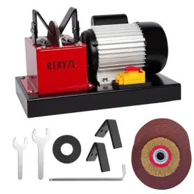 Rfryze Td7550-1 Lawn Mower Blade Sharpener 550w 1700 Rpm 3/4hp Bench Grinder With 7 Inch