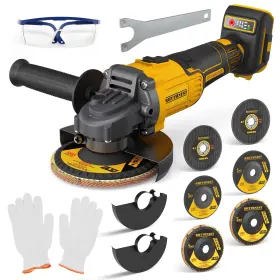4-1-2 RHYTHNEST Cordless Angle Grinder Dewalt Battery