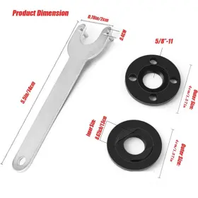 FF-2TW7-F6JJ RICHERI Grinder Flange Angle Wrench Lock Nut Dw #2