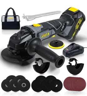788033768103 RIDA Cordless Angle Grinder Electric Battery Fa 788033768103 RIDA Cordless Angle Grinder Electric Battery Fa