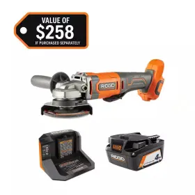 445024028020 RIDGID Cordless Angle Grinder Battery Charger