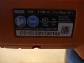 R86040 RIDGID Angle Grinder Sander Wizzard Battery Charger #2 R86040 RIDGID Angle Grinder Sander Wizzard Battery Charger #2