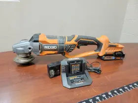 R88040 RIDGID Octane Brushless Cordless Dual Angle Grinder R88040 RIDGID Octane Brushless Cordless Dual Angle Grinder