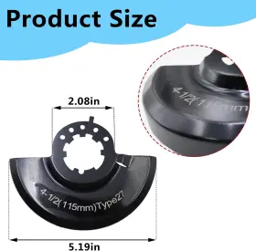 0155-01 RSOISE Angle Grinder Wheel Guard Milwaukee #2 0155-01 RSOISE Angle Grinder Wheel Guard Milwaukee #2