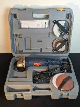 AG451 RYOBI Angle Grinder Great Extras