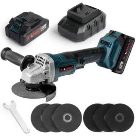 755445687308 S-LONG Cordless Angle Grinder Battery Power