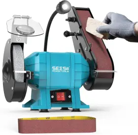 768365814969 SEESII Electric Benchtop Grinder Sharpener Power 768365814969 SEESII Electric Benchtop Grinder Sharpener Power