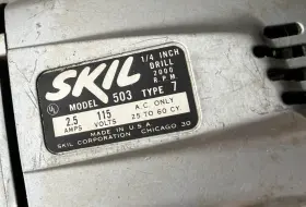 22512 SKIL Snap Lock Grinder Drill #3 22512 SKIL Snap Lock Grinder Drill #3