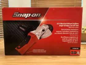 CTGR8855DB SNAP-ON Lithium Ion Cordless Angle Grinder Tool CTGR8855DB SNAP-ON Lithium Ion Cordless Angle Grinder Tool