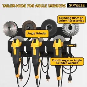 SY-AG23017 SOYEEZE Angle Grinder Holder Tool Stand Milwaukee #2