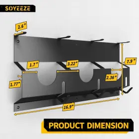 SY-AG23017 SOYEEZE Angle Grinder Holder Tool Stand Milwaukee #3