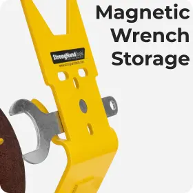 679352007663 MAGNETIC Power Grinder Rest Mag Base Wrench Disc #3